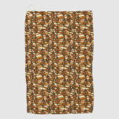 Serviette de golf Retro Autumn (Devant)