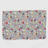 Serviette De Golf Retro Casino Dice (Horizontal)