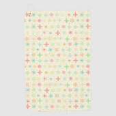 Serviette de golf Retro Stars (Devant)