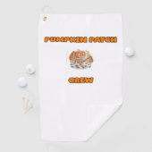 Serviette De Golf Retro Thanksgiving Turquie - Automne Moisson Desig (En situation)