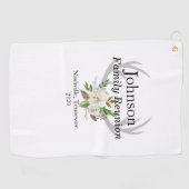 Serviette De Golf Réunion familiale (Horizontal)