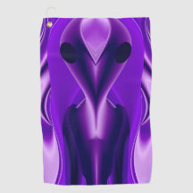 Rêves arc-en-ciel violet 3D, Alien