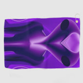 Serviette De Golf Rêves arc-en-ciel violet 3D, Alien (Horizontal)