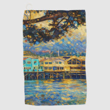 Rêves de port de Monterey dorés inspirés par Klimt