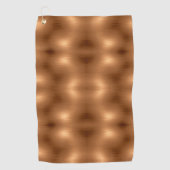 Serviette De Golf Revêtement de cuivre brossé (Devant)