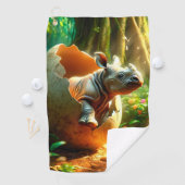 Serviette De Golf Rhino d'incubation (En situation)