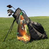 Serviette De Golf Rhino d'incubation (Vert)