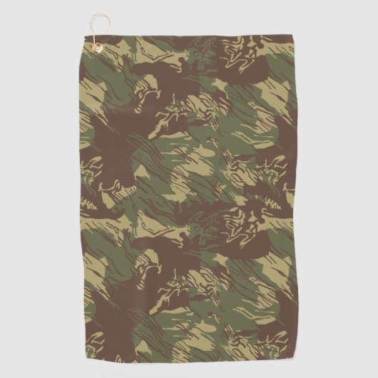 Serviette de golf Rhodesian CAMO (Devant)
