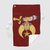 Serviette De Golf Rince (En situation)