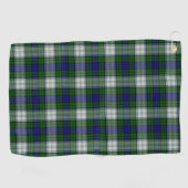 Serviette De Golf Robe Black Watch Tartan moderne Plaid Motif (Horizontal)