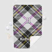 Serviette De Golf Robe Clan MacPherson Tartan Golf Towel (En situation)