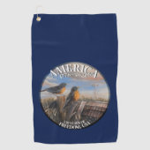 Serviette De Golf Robins USA (Devant)