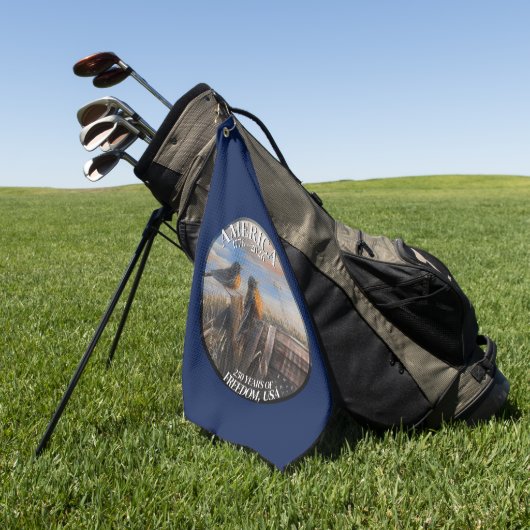 Serviette De Golf Robins USA (Vert)
