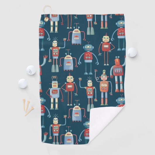 Serviette De Golf Robot (En situation)