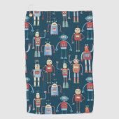 Serviette De Golf Robot (Devant)