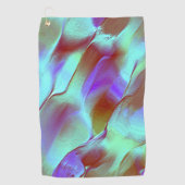 Serviette De Golf Roche polie en violet chromé (Devant)