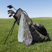 Serviette De Golf rochers balnéaires (Vert)