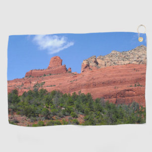 Serviette De Golf Rock bateau à vapeur à Sedona Arizona Photographie