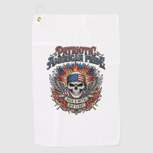 Serviette De Golf Rocker du bandana patriotique Méta musique Old Glo