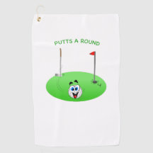 Serviette De Golf Ronde