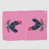 Serviette De Golf Rooster de Minorque (Horizontal)