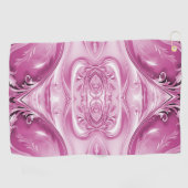 Serviette de golf rose (Horizontal)