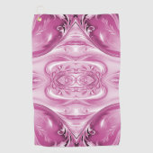 Serviette de golf rose (Devant)