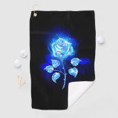 Serviette De Golf Rose bleu brûlant (En situation)