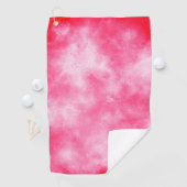 Serviette De Golf Rose Cloud Effet Golf Serviette (En situation)
