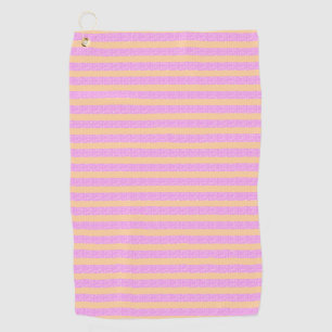 Serviette De Golf Rose Géométrique