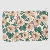 Serviette De Golf Roses (Horizontal)
