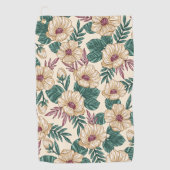 Serviette De Golf Roses (Devant)