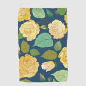 SERVIETTE DE GOLF ROSES 2 (Devant)