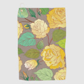 SERVIETTE DE GOLF ROSES 3 (Devant)