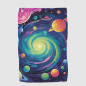 Serviette De Golf Rotation planétaire (Devant)