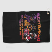 Serviette De Golf Rottweiler Halloween Thanksgiving Noël Classi (Horizontal)