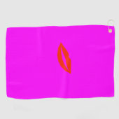 Serviette De Golf Rouge lèvres rose (Horizontal)