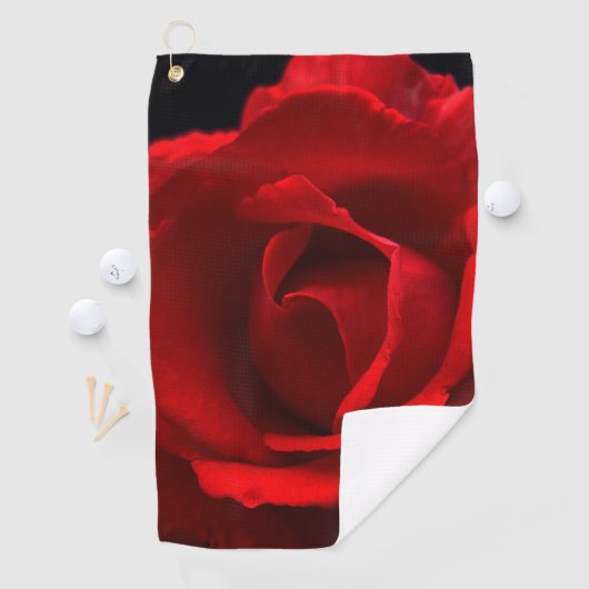 Serviette De Golf Rouge Rose gtcna (En situation)