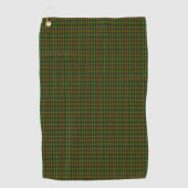 Serviette De Golf Royal Black Watch Tartan Plaid Classic Blue (Devant)