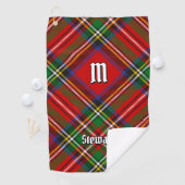 Serviette De Golf Royal Stewart Tartan (En situation)