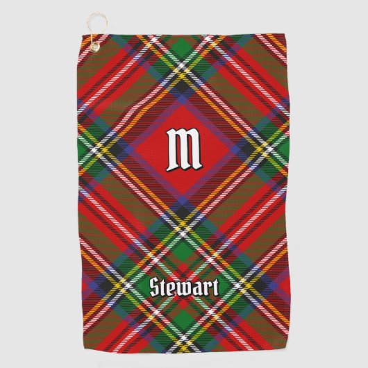 Serviette De Golf Royal Stewart Tartan (Devant)