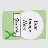 Serviette De Golf Ruban Green Standard par Kenneth Yoncich (Horizontal)