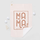 Serviette De Golf Russe Boho Mama (En situation)