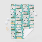 Serviette De Golf RV Campervan vanlife Motorhome Trailer PERSONNALIS (En situation)