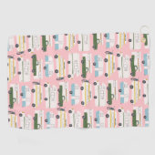 Serviette De Golf RV Campervan vanlife Motorhome Trailer PERSONNALIS (Horizontal)