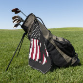 Serviette De Golf Sac de golf Bigfoot – Sasquatch (Vert)