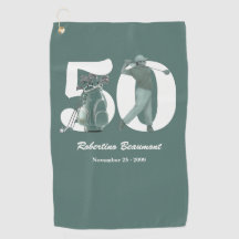 Sac Golf Bag Clubs Vert Classique 50e Anniversaire