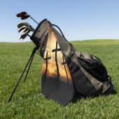 Serviette De Golf Sacrifiez la tour de golf (Vert)