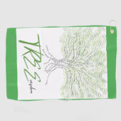 Serviette De Golf Sagesse de l'arbre (Horizontal)