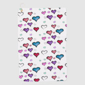 Serviette De Golf Saint Valentin (Devant)